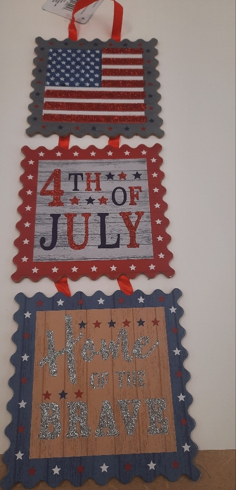 4th of July sign